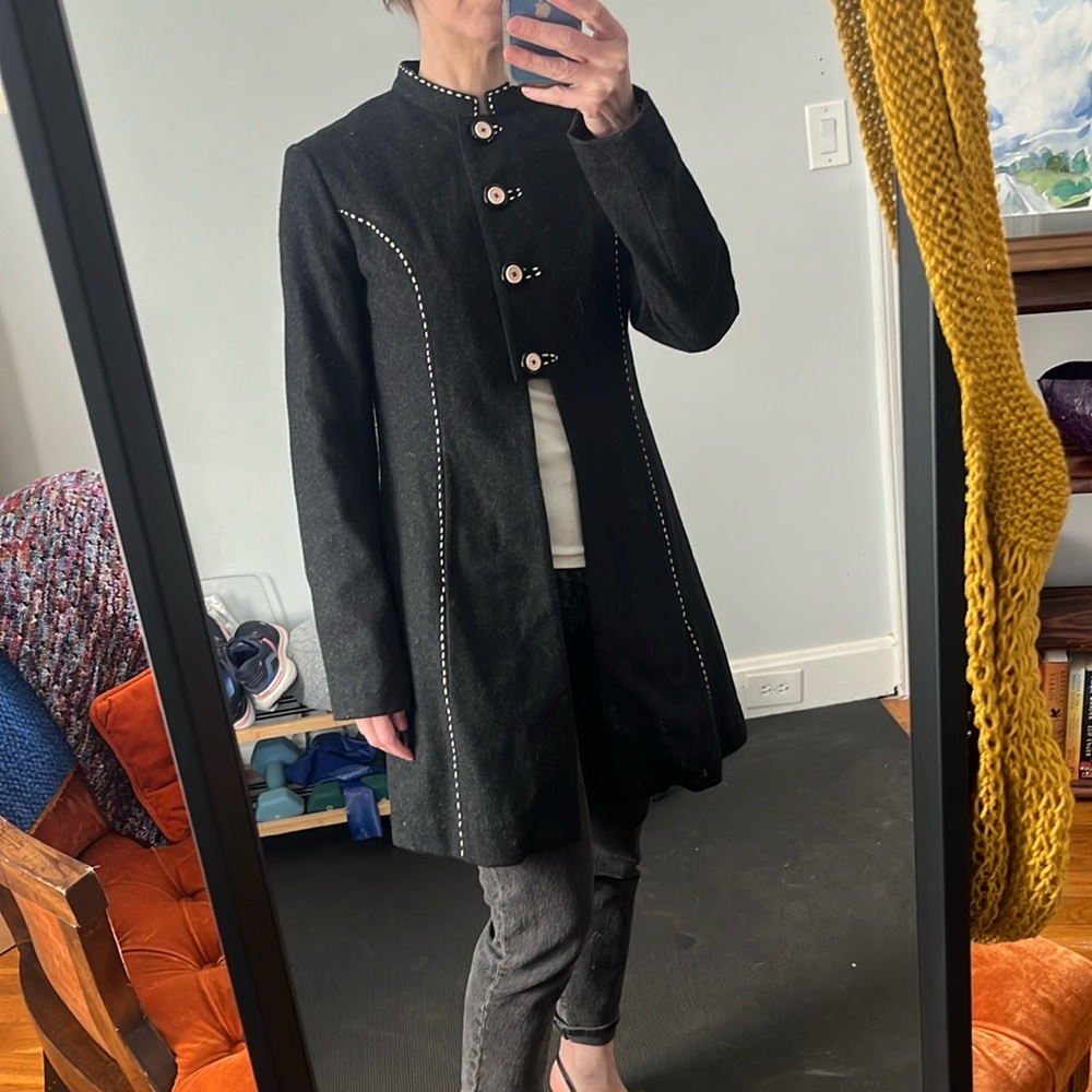 Beautiful Anthro wool coat